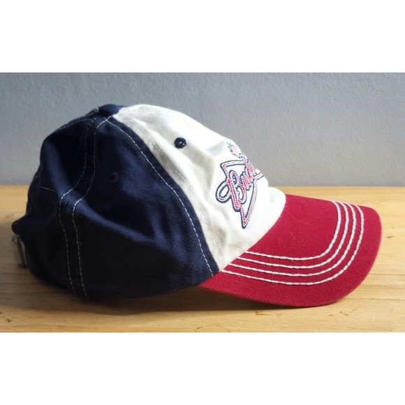 Budweiser King Of Beers Hat Red White Blue Slouch Cap Adjustable - Picture 3 of 7